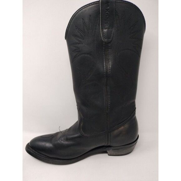 Knapp Neolite Vibram Soles 7.5 EE Cowboy Boots Black Made in‎ USA main image 11